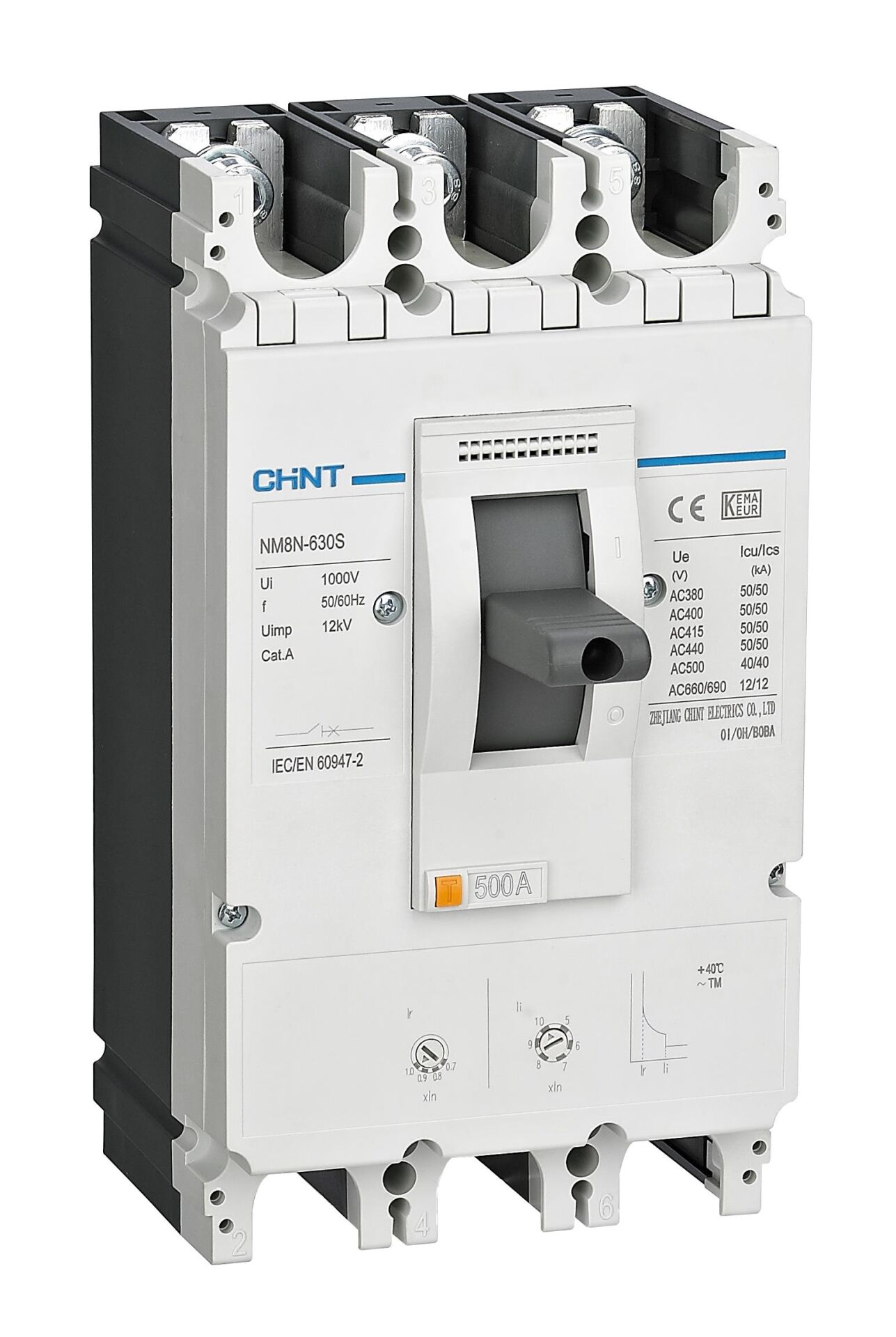 Chint 269267 NM8-630Q 3X500A 70KA Termik Manyetik Şalter