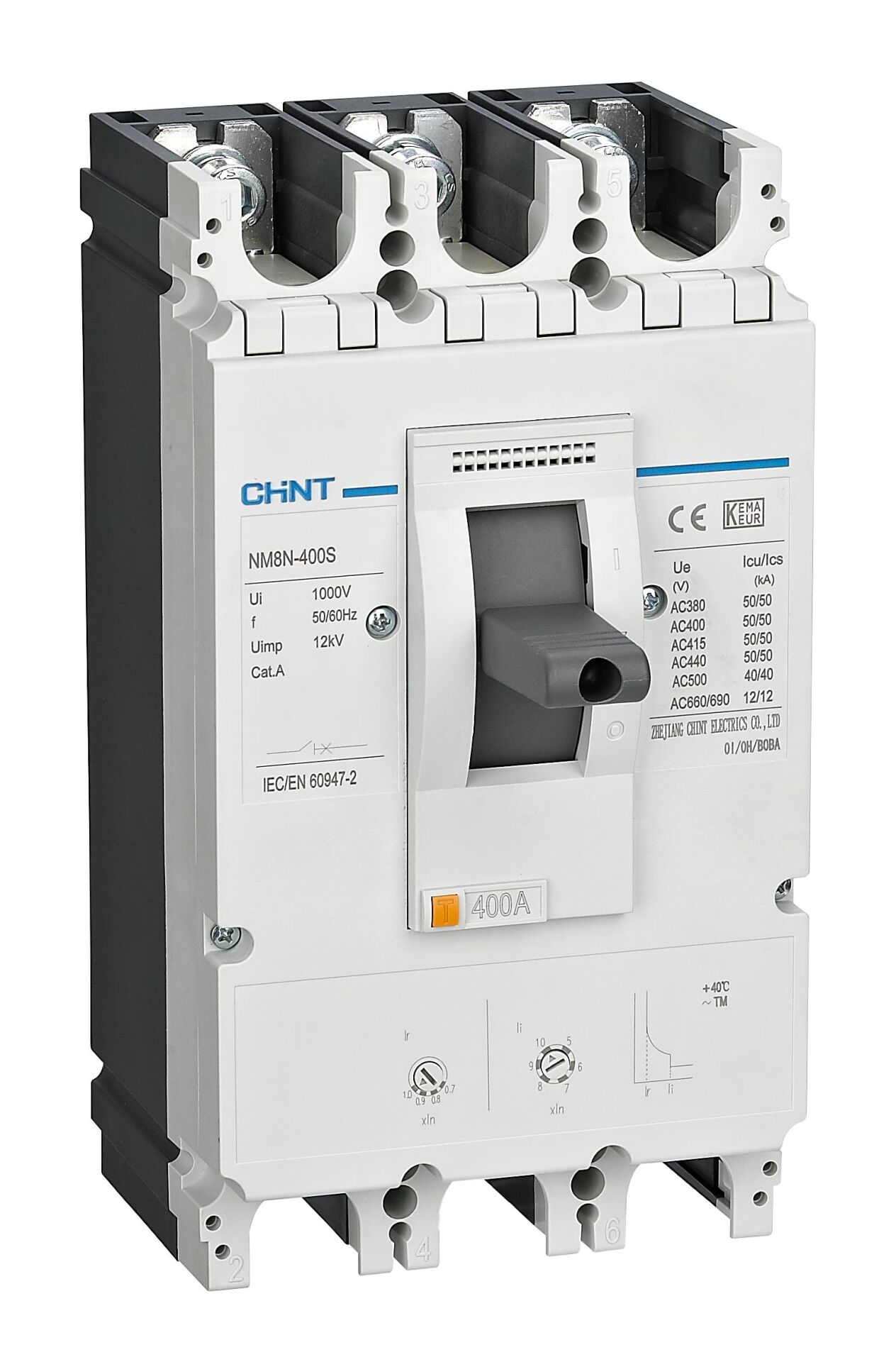 Chint 268960 NM8-400Q 3X315A 70KA Termik Manyetk Şalter