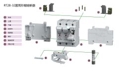 Chint 520486 RT28N-32 10X38 Sigorta Yuvası
