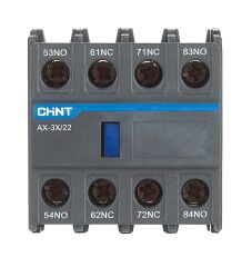 Chint 938251 AX-3X/22/10A Yardımcı Kontak 2NO+2NC