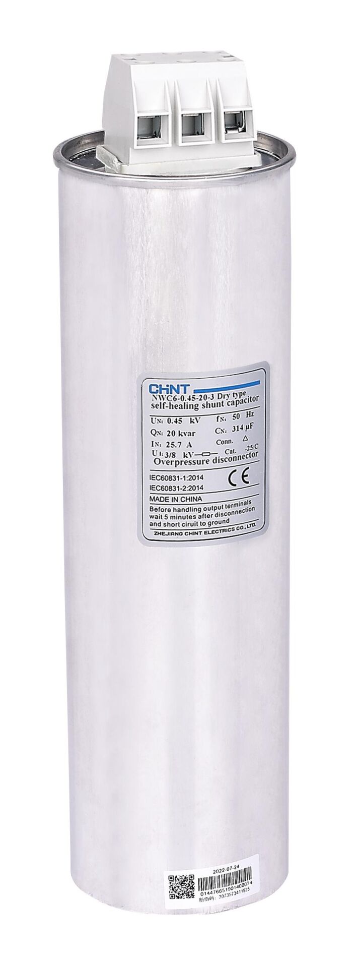 Chint 799034 NWC6-450V 10KVAR Kondansatör