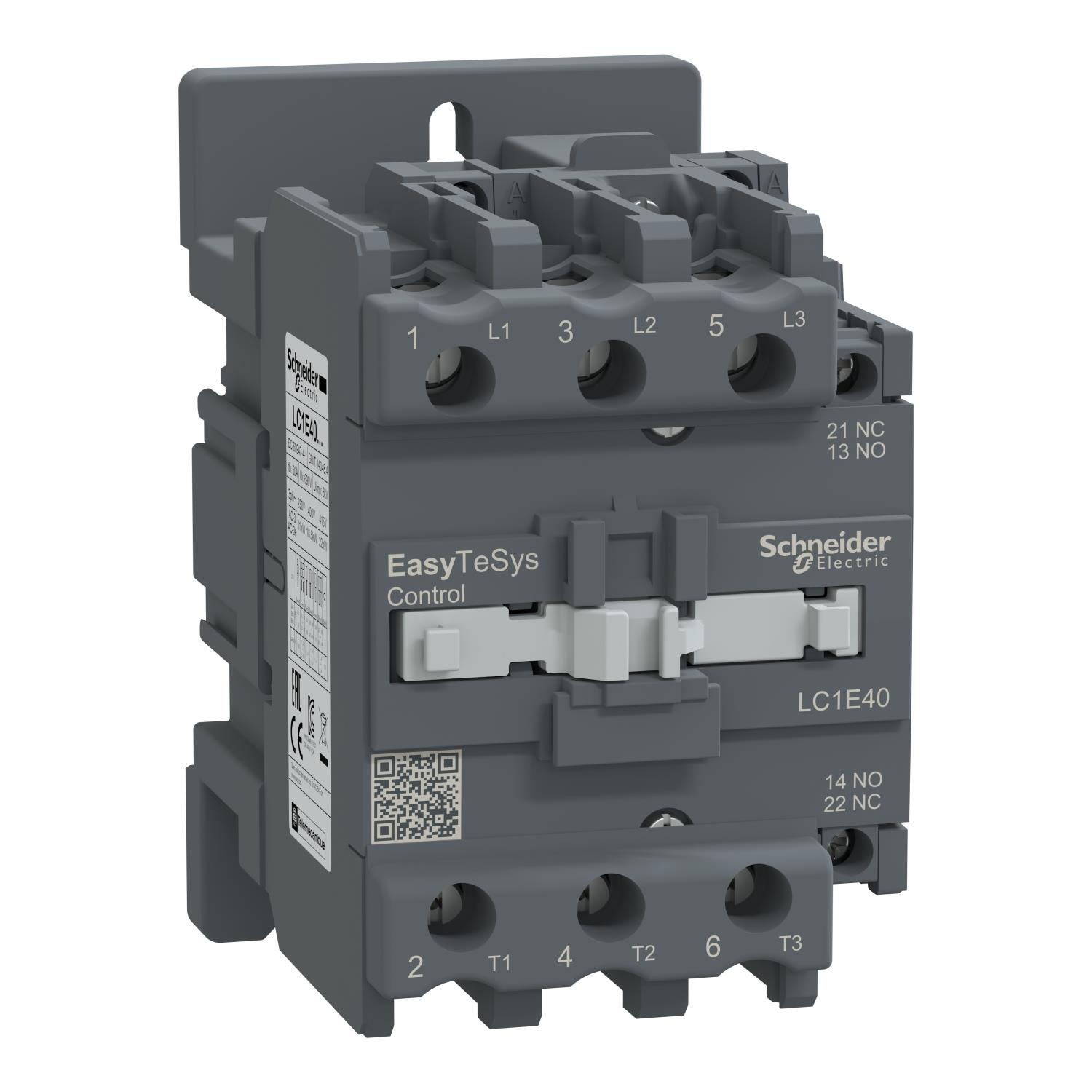 Schneider Electric LC1E40M7 40A 18,5kW Kontaktör 3P 220VAC