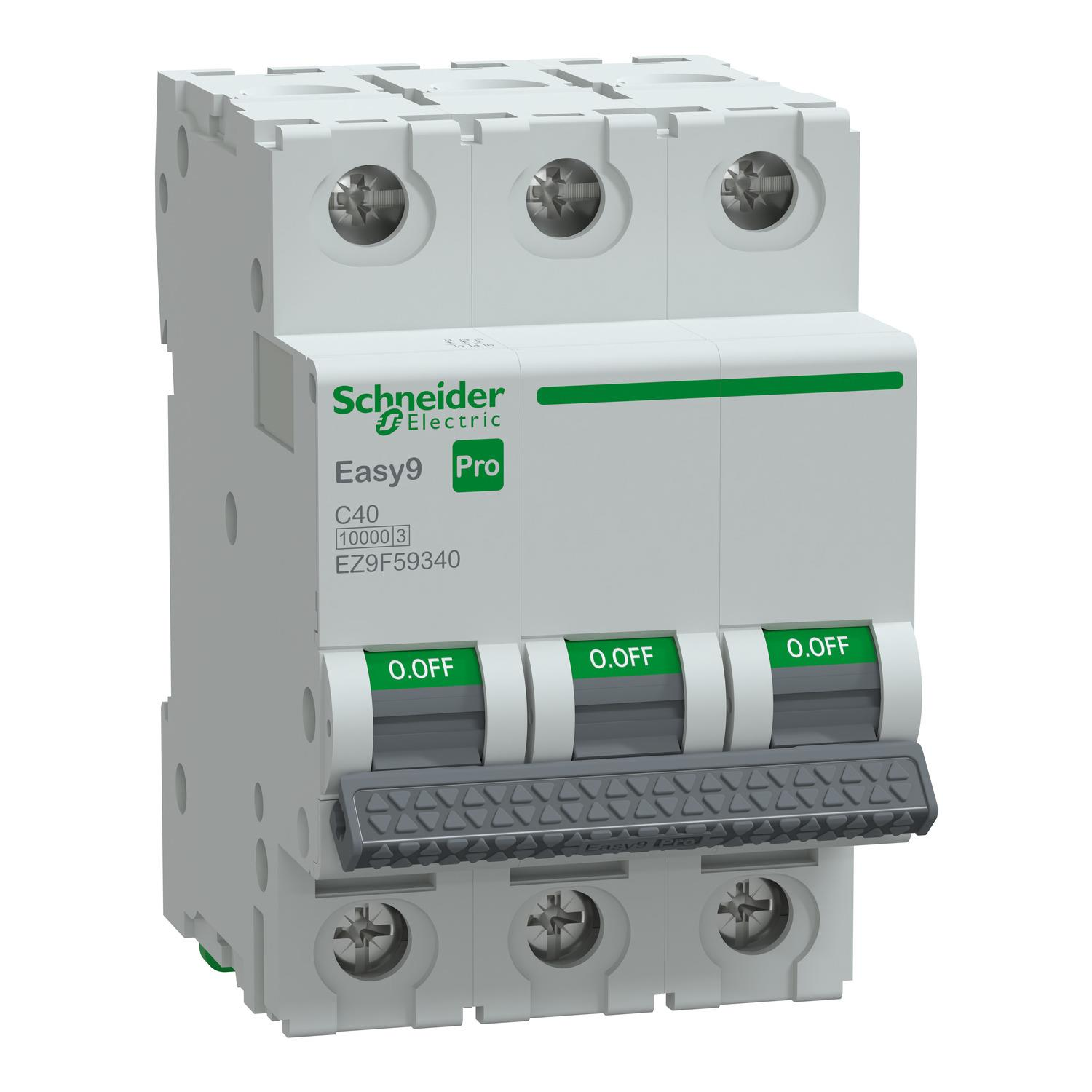 Schneider Electric EZ9F59340 3X40A 10kA C Otomatik Sigorta Easy9 Pro