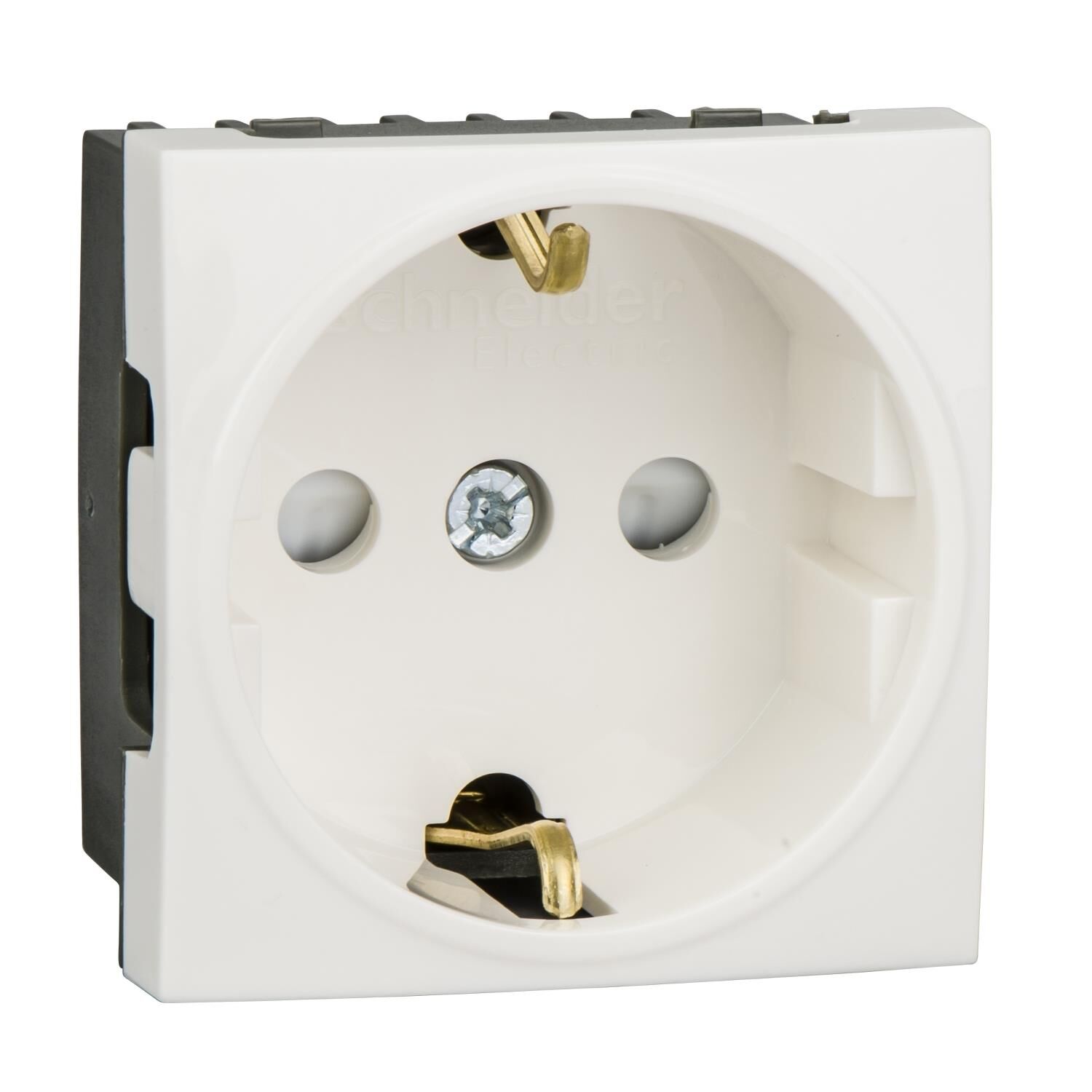 Schneider Electric ETK21045E 45X45 Beyaz Çocuk Korumalı Topraklı Priz