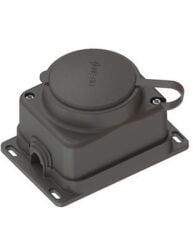 Ne-Ad 4003 1X16A Kauçuk Duvar Prizi