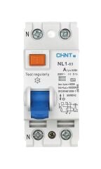 Chint 200513 NL1 2X25A 30mA 10kA AC Tipi Kaçak Akım Koruma Rölesi