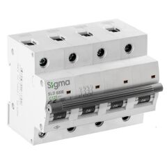 Sigma 6SL400C 4X100A 6kA C Serisi Otomatik Sigorta