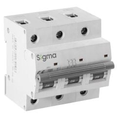 Sigma 6SL300C 3X100A 6kA C Serisi Otomatik Sigorta