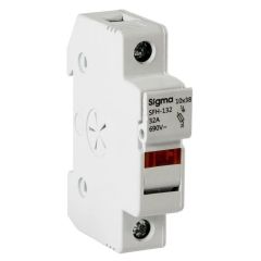 Sigma SFH132 10X38 1P Silindirik Sigorta Yuvası