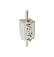 Sigma SNH00I0125 120kA 125A NH00 Bıçaklı Sigorta Çift Gösterge