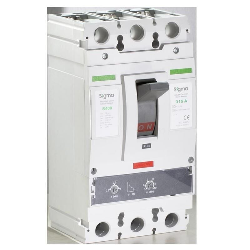 Sigma 3S400315M S400 3x315A 70kA Termik Manyetik Şalter 250-315A Ayarlı
