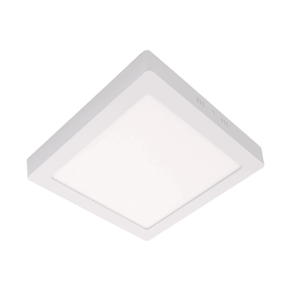 Uzlight UZ1037-6500K 20W Kare Beyaz Sıvaüstü Panel Led