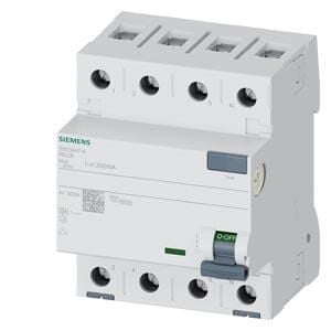 Siemens 5SV3647-6 4x80A 300mA Kaçak Akım Koruma Rölesi TİP A