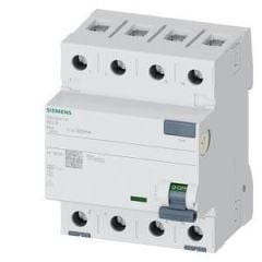 Siemens 5SV3647-6 4x80A 300mA Kaçak Akım Koruma Rölesi TİP A