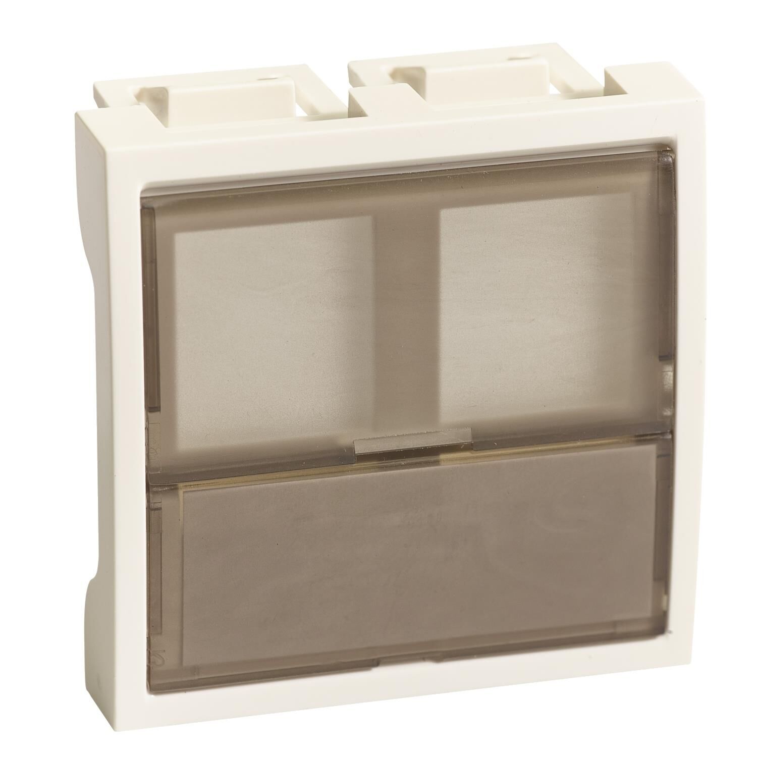 Schneider Electric ETK45245E 45x45 İkili Data Telefon Kapağı Boş