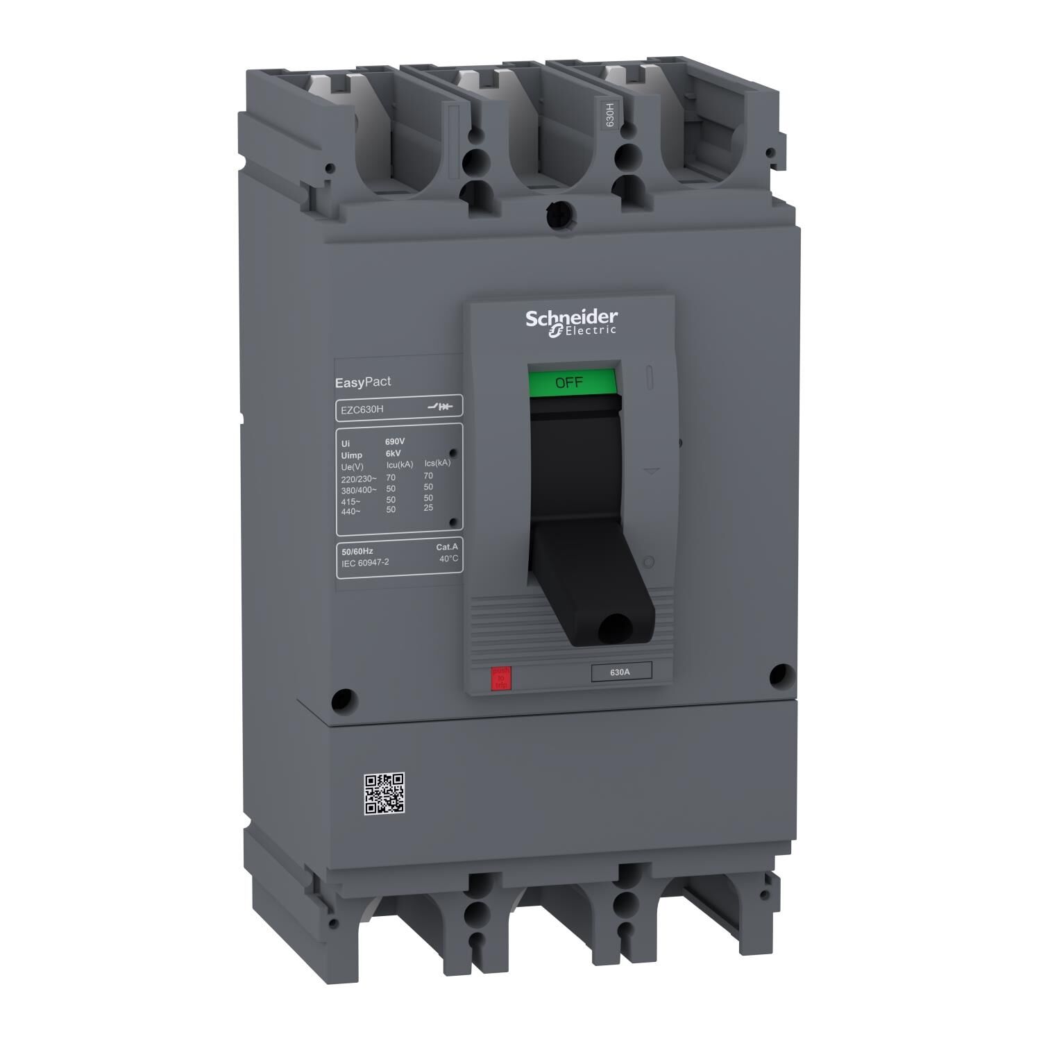 Schneider Electric EZC630H3500N 3X500A 50kA Termik Manyetik Şalter 220/240V
