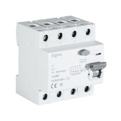 Sigma SGM4125030 4X125A 30mA Kaçak Akım Koruma Rölesi 10kA AC Type