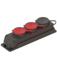 Ne-Ad 4011 2 Adet 3X25A + 1 Adet 1X16A Kauçuk Grup Priz