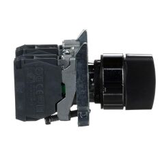 Schneider Electric XB4BD53 Yaylı Mandal Buton 1-0-2 Siyah