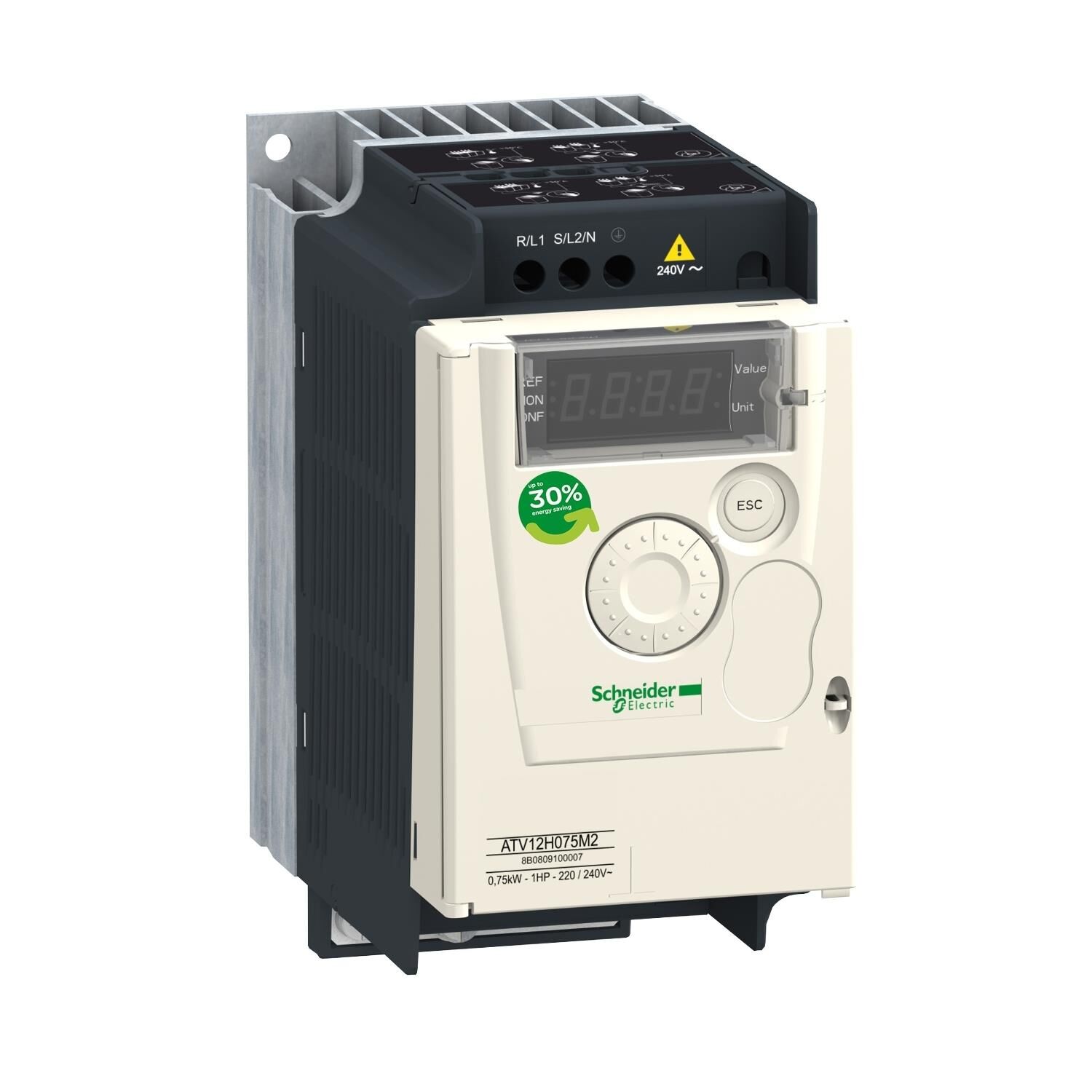 Schneider Electric ATV12H075M2 0.75kW Hız Kontrol Cihazı Monofaze