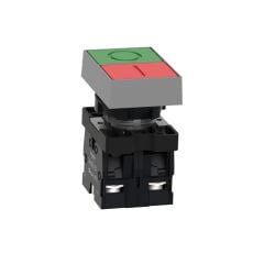 Schneider Electric XA2EA7A3415 İkiz Buton Yaylı Kırmızı Yeşil