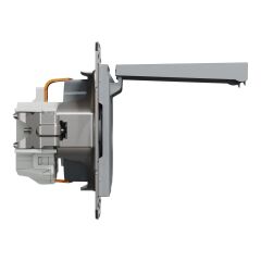 Schneider Electric EPH3100162 Asfora Plus Çelik Kapaklı Topraklı Priz Çerçevesiz