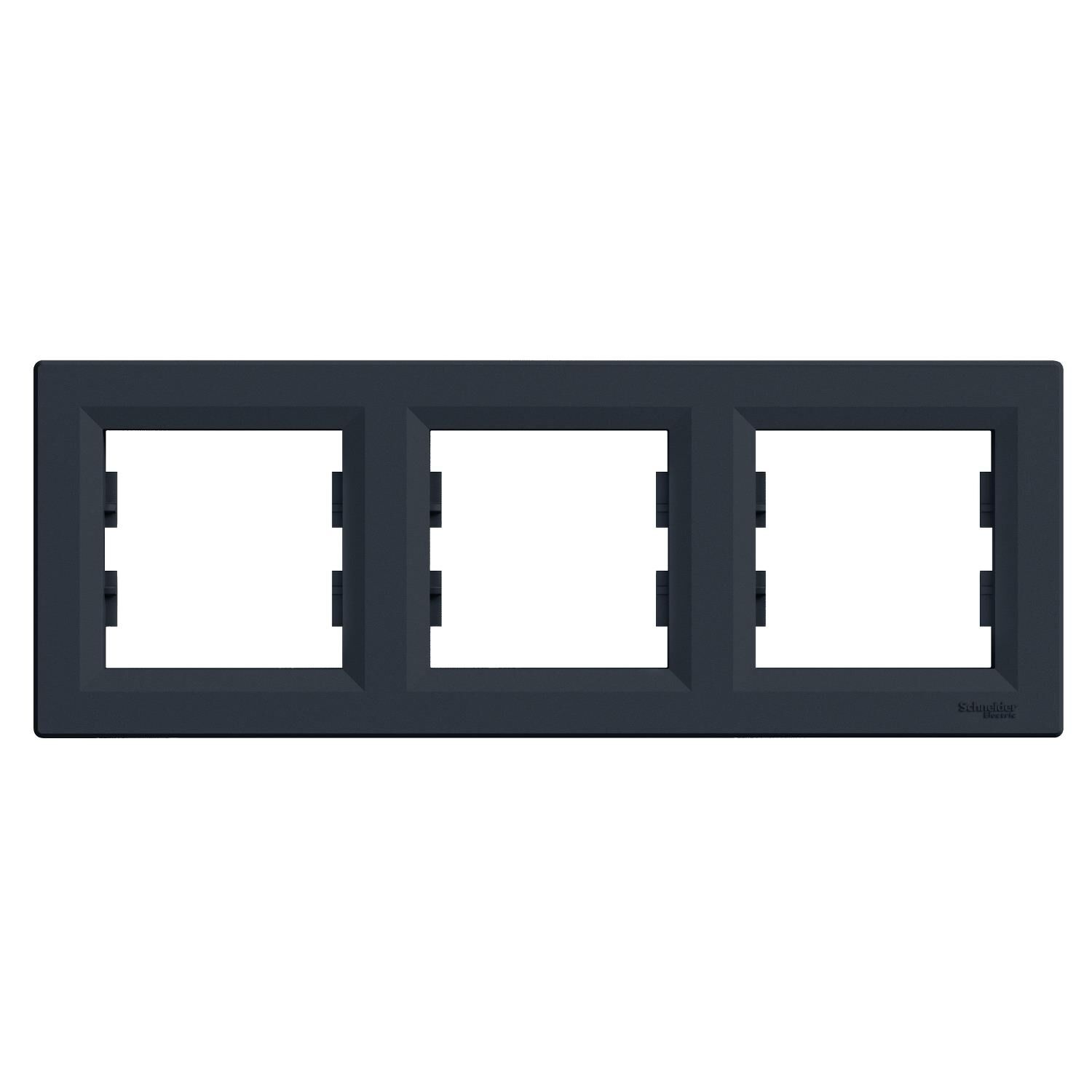 Schneider Electric EPH5800371 Asfora Plus Çelik Üçlü Çerçeve Yatay