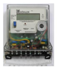 Köhler AEL.KT.020 Direk Bağlı Trifaze Elektrik Sayacı 5/100A