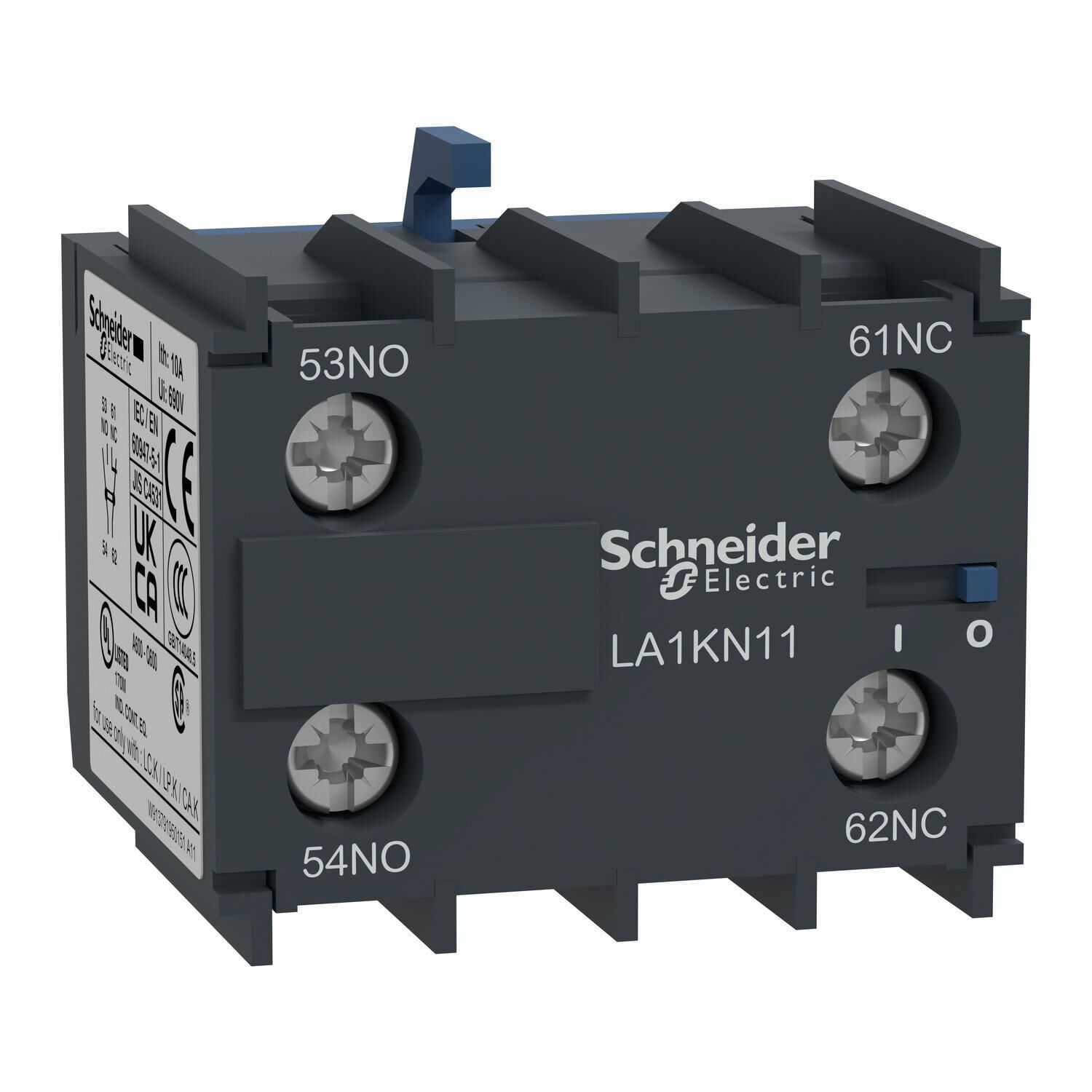 Schneider Electric LA1KN11 Yardımcı Kontak Blok 1NA+1NK
