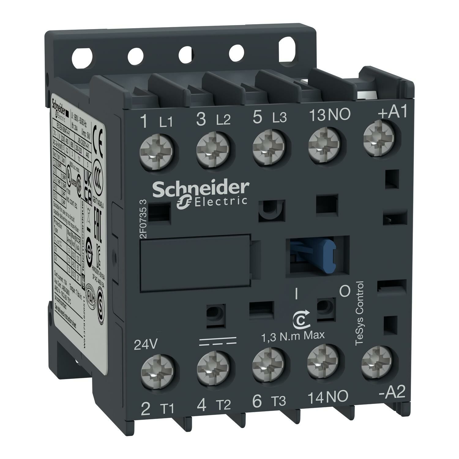 Schneider Electric LP1K0910BD 9A 4KW Mini Kontaktör 24VDC