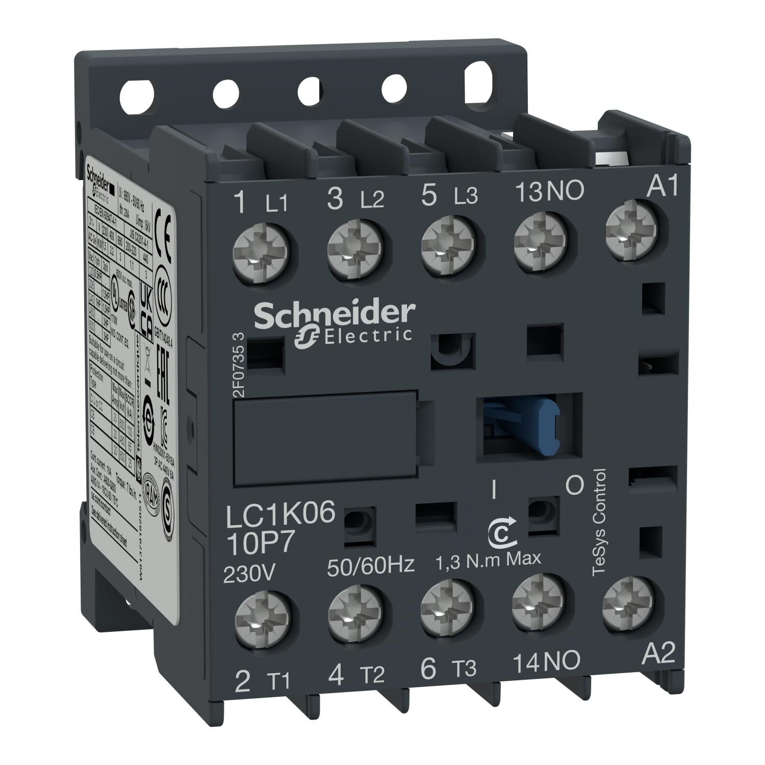 Schneider Electric LC1K1210B7 12A 5.5kW Kontaktör 24VAC