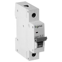 Sigma 3SM125C 1X25A 3kA C Serisi Otomatik Sigorta