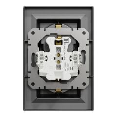 Schneider Electric EPH9900171 Asfora Plus Antrasit İkili Topraklı Priz