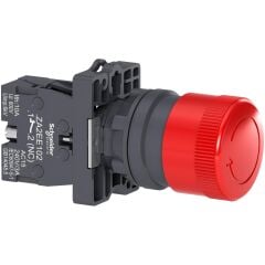 Schneider Electric XA2ES442 Kırmızı Stop Buton Mantar Çek Çevir