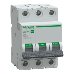 Schneider Electric EZ9F57310 3X10A 6kA C Otomatik Sigorta Easy9 Pro