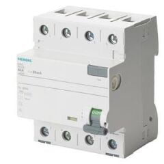 Siemens 5SV3642-6 4x25A 300MA Kaçak Akım Koruma Rölesi TİP-A