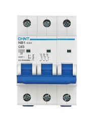Chint 179710 NB1 3x63A 6kA C Otomatik Sigorta