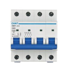 Chint 179750 NB1 4x50A 6kA C Otomatik Sigorta