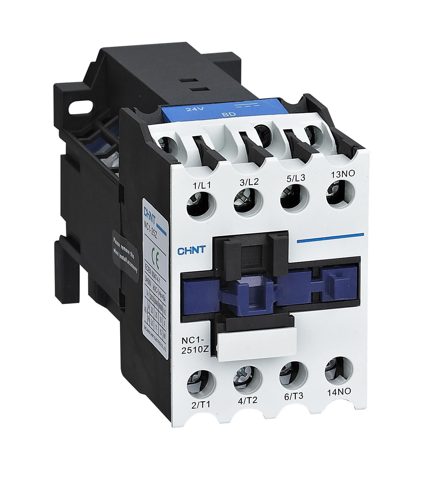 Chint 221861 NC1-2510M 25A Kontaktör 11KW 220VAC